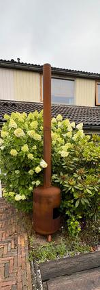 Tuinhaard / vuurkorf van een oud expansievat gemaakt, Ophalen, Gebruikt