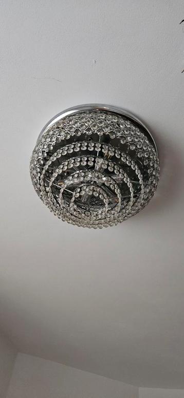 Plafondlamp met kristallen beschikbaar voor biedingen