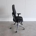 Grahl Xenium Bureaustoel, Zwarte stof, Chroom onderstel, Huis en Inrichting, Bureaustoelen, Gebruikt, -, Zwart, -