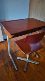 Vintage lessenaar met stoel, Ophalen, Gebruikt, Bureau