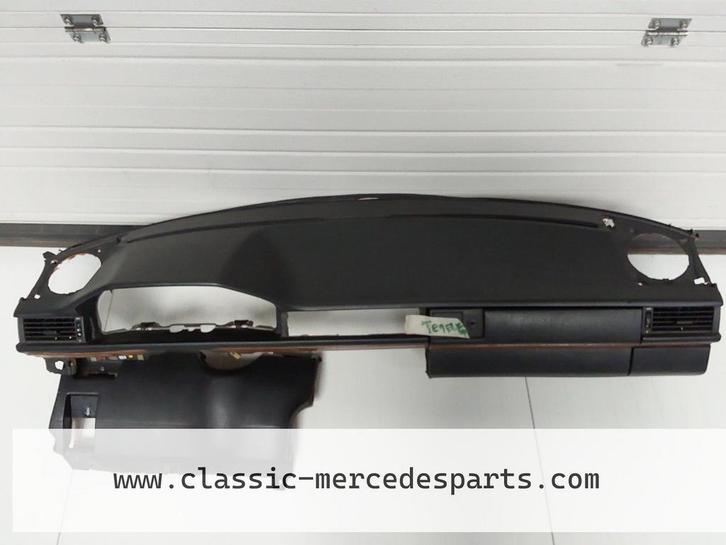 Dashboard Mercedes W124 Zwart met airbag, Auto-onderdelen, Dashboard en Schakelaars, Mercedes-Benz, Gebruikt, Ophalen