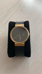 Elegante Jacob Jensen horloge, Overige merken, Overige materialen, Leer, Polshorloge