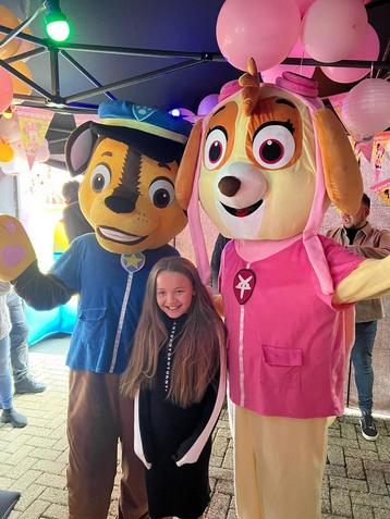 Skye & chase paw patrol mascotte beschikbaar voor biedingen