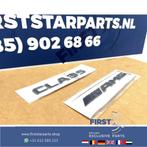 W118 CLA35 AMG LOGO SET ZWART emblemen CLA 35 Klasse 2018-20, Gebruikt, -, Ophalen of Verzenden, -