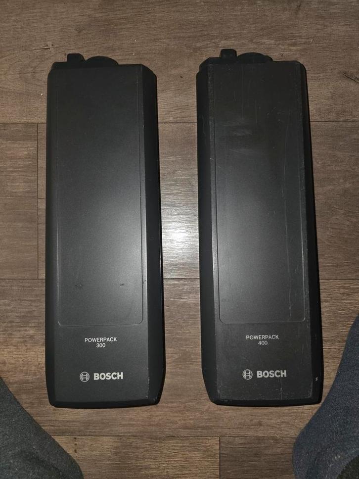2x Fietsaccu - Bosch Powerpack 300 & 400, Fietsen en Brommers, Fietsaccessoires | Fietsaccu's, Gebruikt, Ophalen of Verzenden