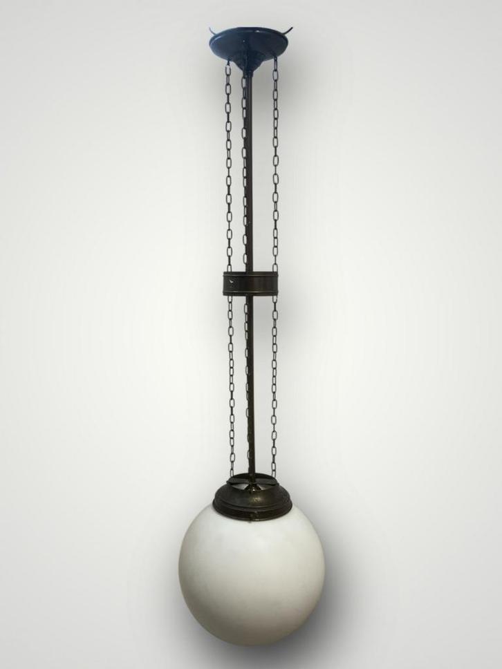 Jugendstil/Art Deco Hanglamp ca. 1910-1920, Antiek en Kunst, Antiek | Lampen, Ophalen of Verzenden