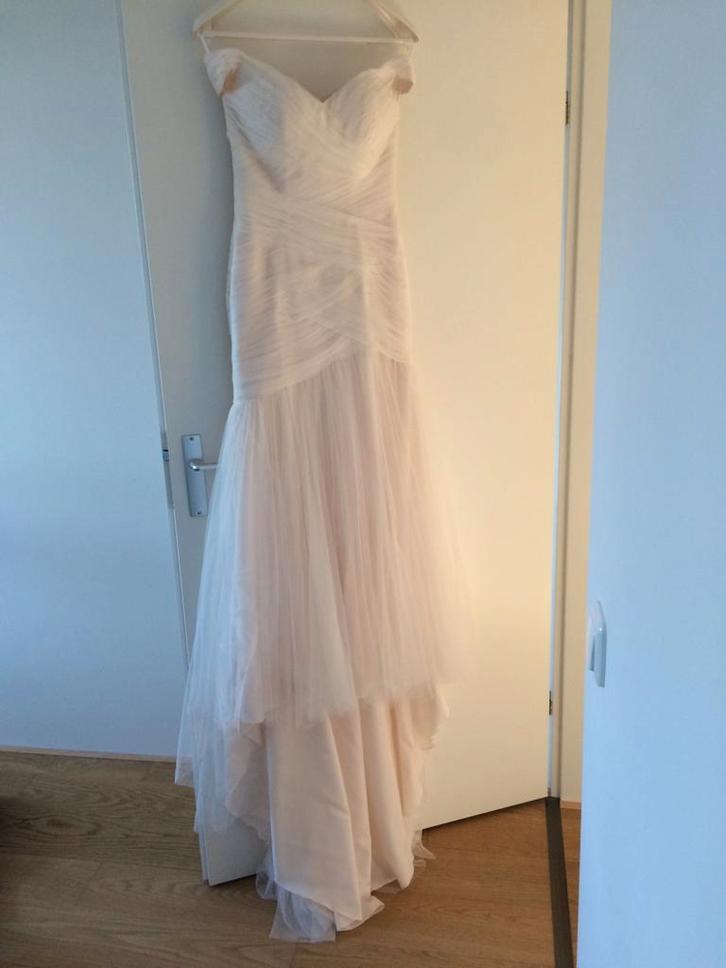 Bruidsjurk Essense of Australia maat 40 model D1802, Kleding | Dames, Trouwkleding en Trouwaccessoires, Gedragen, Trouwjurk, Wit