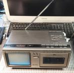 TV Radio Cassette Recorder Hitachi K-2400 12v, Ophalen of Verzenden