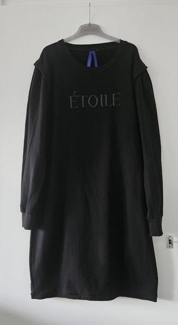 Z.g.a. nieuw leuke jurk/tuniek Je m'appelle, maat 52, zwart beschikbaar voor biedingen