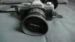 Minolta XG 1 camera met zonnekap, Ophalen of Verzenden, Gebruikt, Spiegelreflex, Minolta