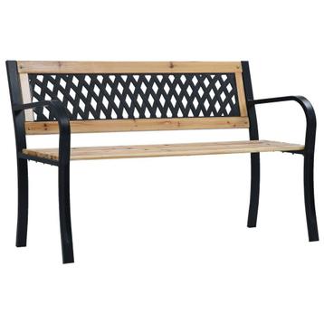 Tuinbank 120 cm hout €75 beschikbaar voor biedingen