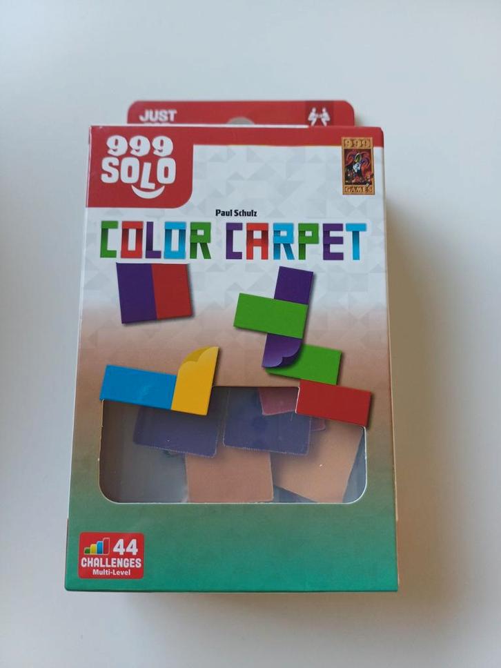 Color Carpet Puzzel - 999 Games, Hobby en Vrije tijd, Denksport en Puzzels, Zo goed als nieuw, Legpuzzel, Minder dan 500 stukjes
