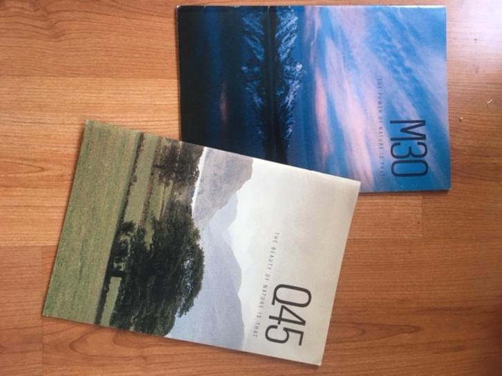Nissan en Infiniti originele brochure/auto folder '91 - '98, Boeken, Auto's | Folders en Tijdschriften, Zo goed als nieuw, Opel
