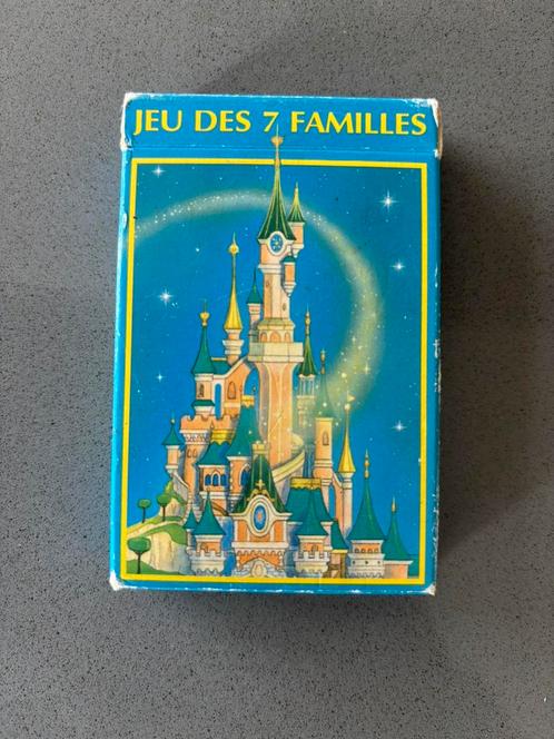 Kwartet Disneyland Parijs / Euro Disney Vintage, Verzamelen, Speelkaarten, Jokers en Kwartetten, Gebruikt, Kwartet(ten), Ophalen of Verzenden