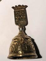 Antieke Messing Bel met afb Kathedraal, Ophalen of Verzenden, Brons