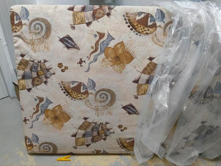 Caravan matras / kussen 187x85cm 2 stuks, Caravans en Kamperen, Caravan accessoires, Gebruikt, Ophalen