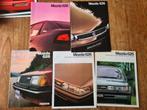 Folders Mazda 121, 323 en 626 origineel NL, Boeken, Mazda, Ophalen of Verzenden, Zo goed als nieuw
