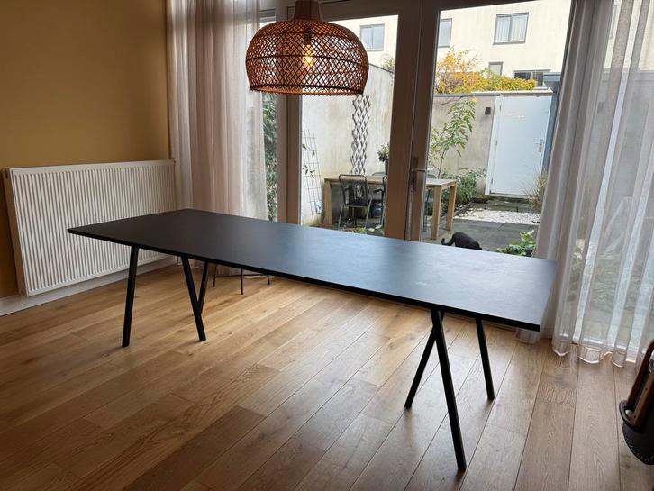 Hay Loop Eettafel 250x92,5 cm, Huis en Inrichting, Tafels | Eettafels, Gebruikt, 50 tot 100 cm, 200 cm of meer, Vijf personen of meer