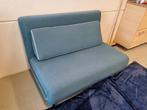 Slaapbank, blauw. Zo goed als nieuw., Ophalen, Zo goed als nieuw