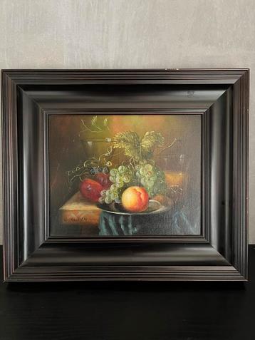 Stilleven Schilderij met Fruit beschikbaar voor biedingen