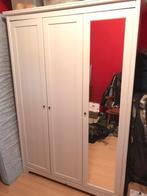 Ikea kast Aspelund,  wit, 191 x 127 x 54 cm., Ophalen, 100 tot 150 cm, Met hangruimte, Zo goed als nieuw