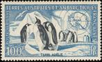 TAAF Frans Antarctica 1956 Vogels Pinquins Dieren, Dier of Natuur, Verzenden, Postfris