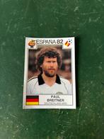 Panini plaatje Paul Breitner West-Duitsland WK 1982, Ophalen of Verzenden