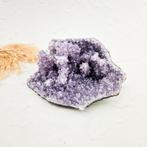 Amethist met stalactieten paars amethyst statement piece, Ophalen of Verzenden, Mineraal