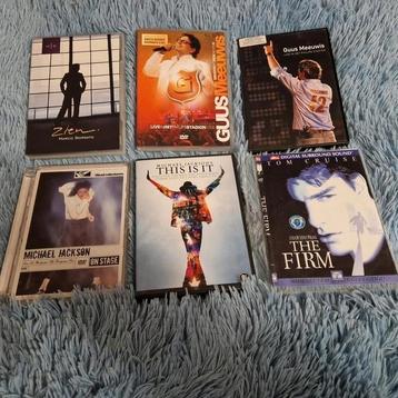Artiesten DVD Collectie - Michael Jackson, Guus Meeuwis beschikbaar voor biedingen