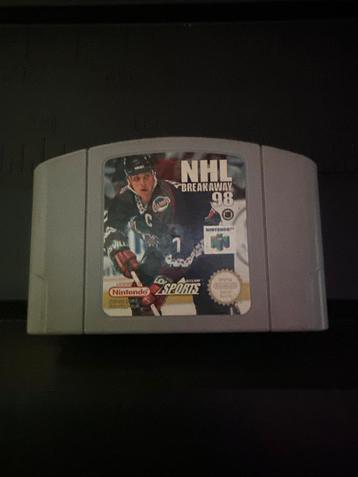 NHL Breakaway 98 - Nintendo 64 beschikbaar voor biedingen