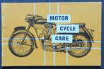 Originele Engelse brochure Castrol Motor Cycle Care - 1960, Motoren, Overige merken