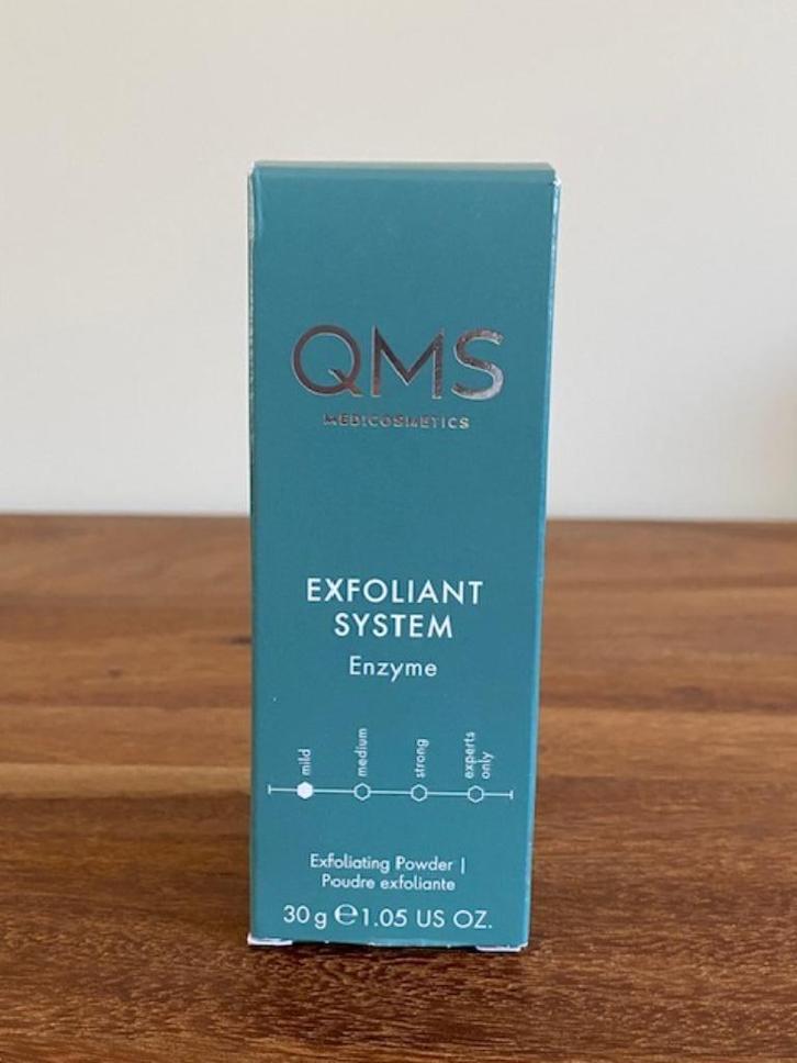 QMS | Exfoliant System Enzyme | 30 g, Sieraden, Tassen en Uiterlijk, Uiterlijk | Gezichtsverzorging, Nieuw, Gehele gezicht, Ophalen of Verzenden