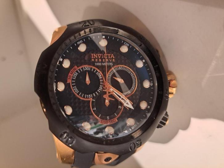 Invicta Reserve Collection Venom, Sieraden, Tassen en Uiterlijk, Horloges | Heren, Gebruikt, Polshorloge, Overige merken, Staal