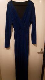 Glitter Jumpsuit Blauw Maat 42/44, Kleding | Dames, Jurken, Ophalen of Verzenden, Zo goed als nieuw, Maat 42/44 (L), Blauw