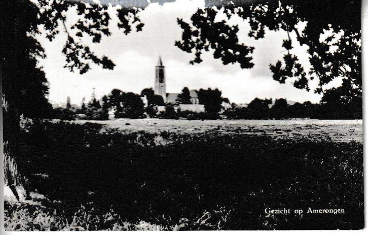 UITZICHT op AMERONGEN, Verzamelen, Ansichtkaarten | Nederland, Gelopen, Utrecht, 1960 tot 1980, Ophalen of Verzenden