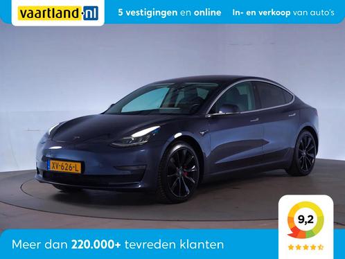 Tesla Model 3 Long Range AWD 75 kWh [ Pano Leder Stoelverwar, Auto's, Tesla, Bedrijf, Te koop, Model 3, ABS, Achteruitrijcamera