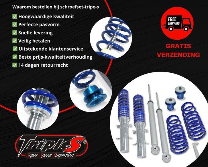 Triple S / JOM Schroefset VW Volkswagen Bora #06, Auto diversen, Tuning en Styling, Ophalen of Verzenden