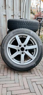 Te koop winterbanden Continental TS 850 - 205-55-16-91H, Auto-onderdelen, Banden en Velgen, Ophalen, Gebruikt, 16 inch, Band(en)