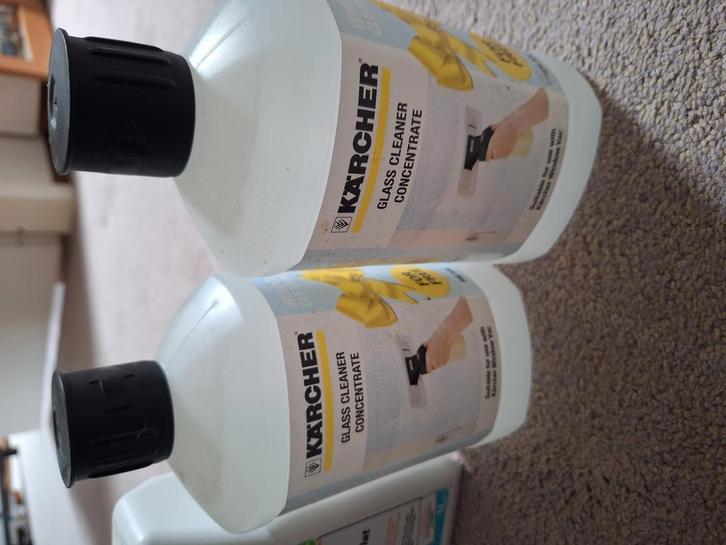 Glasreiniger Karcher en glansreiniger HP, Huis en Inrichting, Schoonmaakartikelen, Schoonmaakmiddel, Ophalen of Verzenden