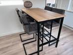 Bartafel met eiken blad, Huis en Inrichting, Ophalen, Zo goed als nieuw