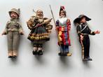 Vintage poppen collectie (16-18cm) in één koop, Ophalen, Gebruikt, Groter dan 1:35, Figuur of Figuren