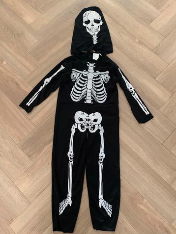 Halloween Skelet Kostuum 7-9 jaar beschikbaar voor biedingen