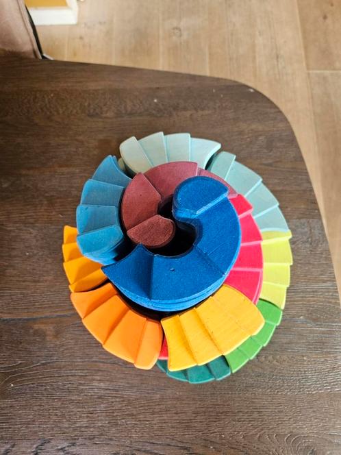 Grimms houten wenteltrap, Kinderen en Baby's, Speelgoed | Houten speelgoed, Gebruikt, Overige typen, Ophalen of Verzenden