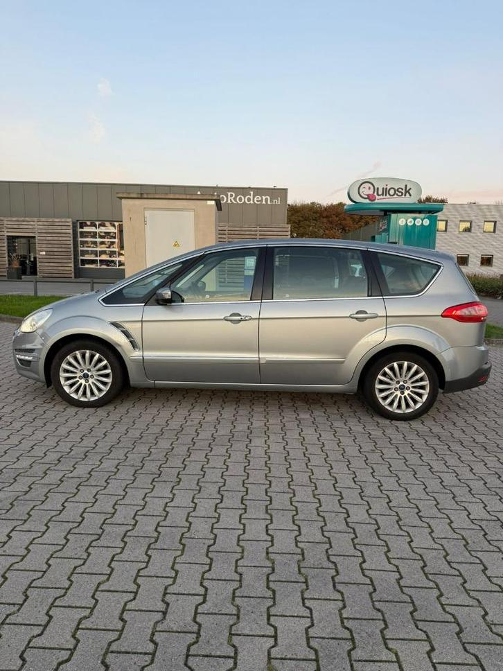 Ford S-Max 2.0 Stci 149KW Powershift 2014 Grijs, Auto's, Ford, Particulier, S-Max, ABS, Achteruitrijcamera, Adaptieve lichten