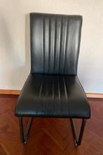 4 Antraciet Grijze Eetkamerstoelen Pronto Wonen, Ophalen, Gebruikt, Vier, Metaal