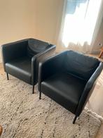 Ikea Ekero 4x lederen fauteuil, Huis en Inrichting, Fauteuils, Ophalen, Minder dan 75 cm, Leer, Zo goed als nieuw