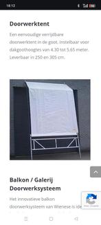 2x Wiensese Doorwerkschermen - Schilder/Timmerman, Doe-het-zelf en Verbouw, Steigers, Ophalen, Gebruikt, Overige typen, Minder dan 2 meter