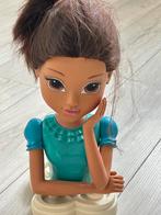Leuke pop met bruin haar kappop, Kinderen en Baby's, Speelgoed | Poppen, Ophalen of Verzenden, Gebruikt, Overige typen