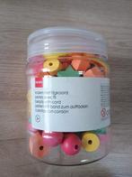 Houten kralen met rijgkoorden, Ophalen of Verzenden, Gebruikt, Overige typen