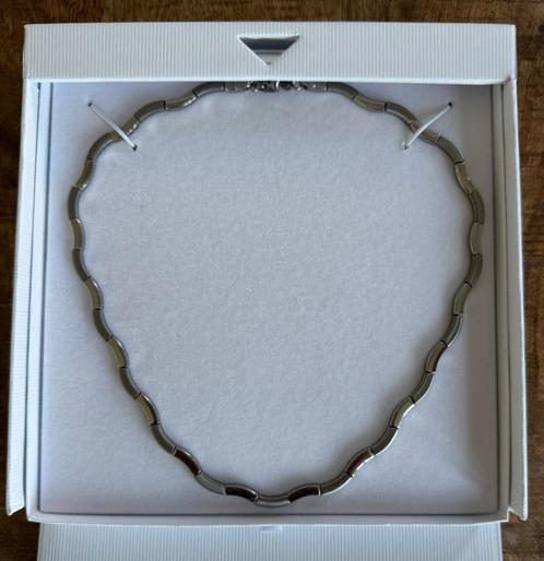 Boccia Titanium Halsketting Nieuwstaat met Bon, Sieraden, Tassen en Uiterlijk, Kettingen, Zo goed als nieuw, Overige materialen